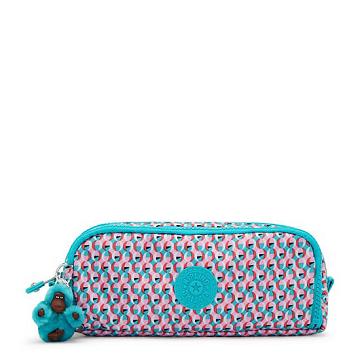 Kipling Gitroy Klasik Printed Pencil Case Çanta Pembe | TR 1315OK